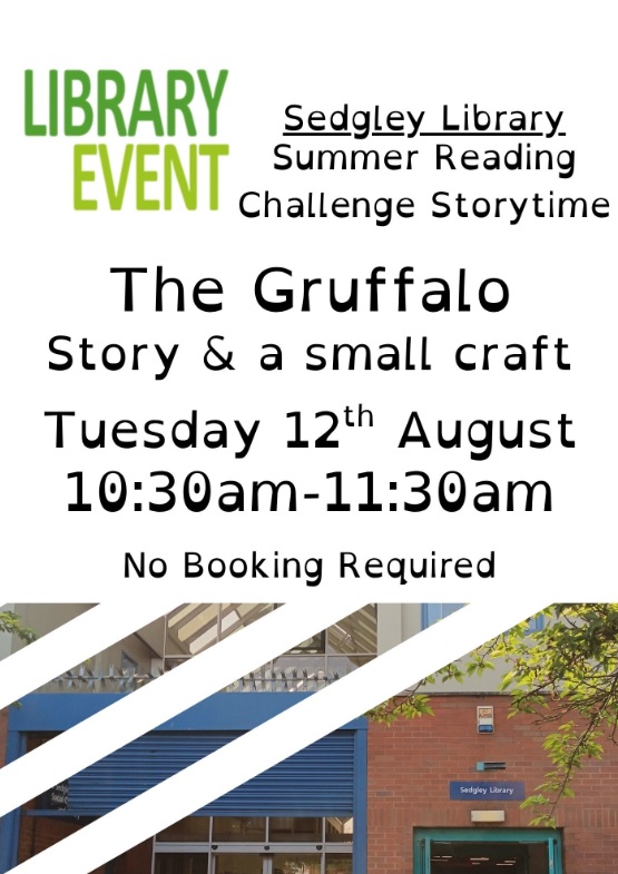 Sedgley Library - The Gruffalo: Story and Craft